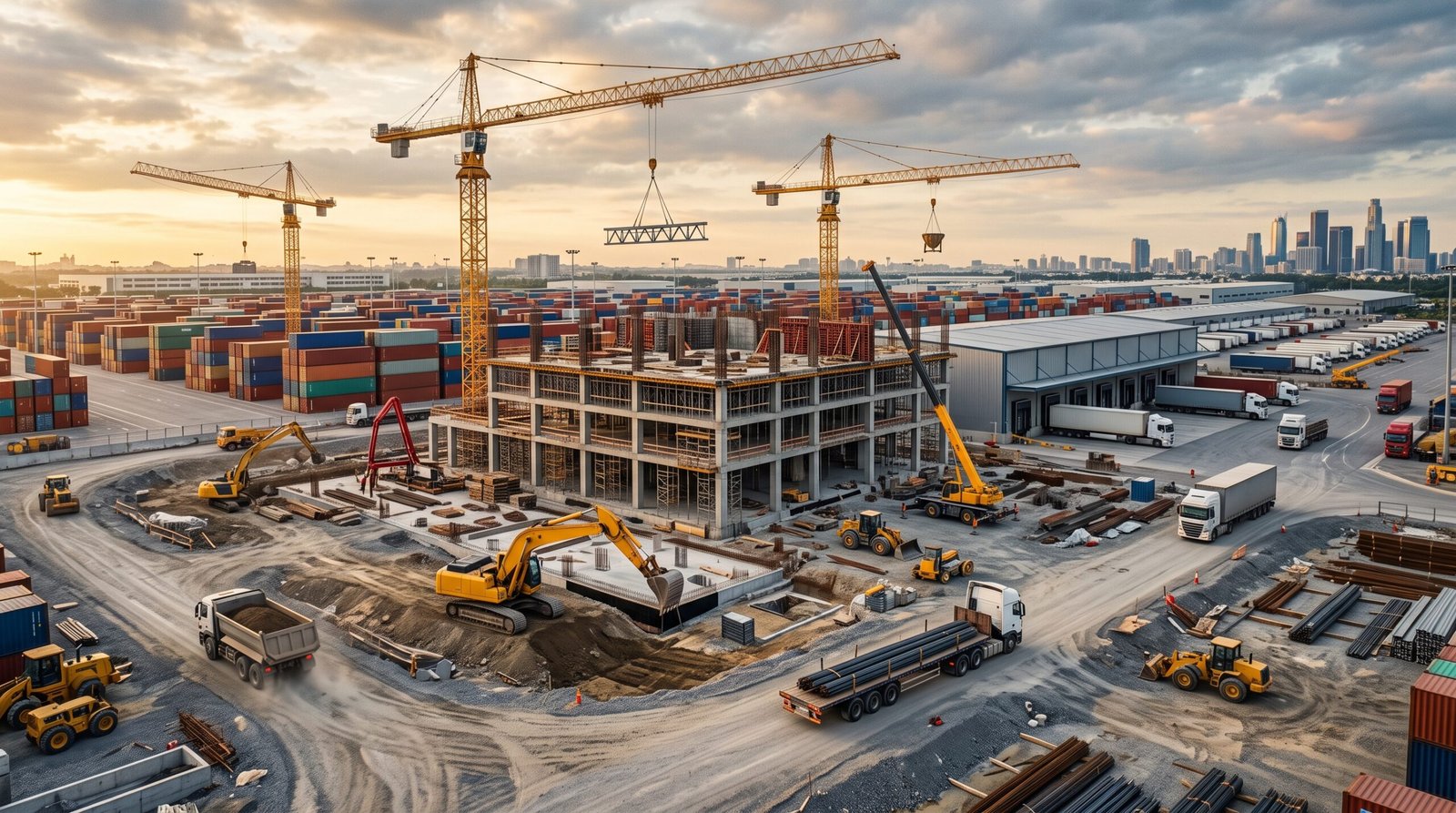 Construção e Logística